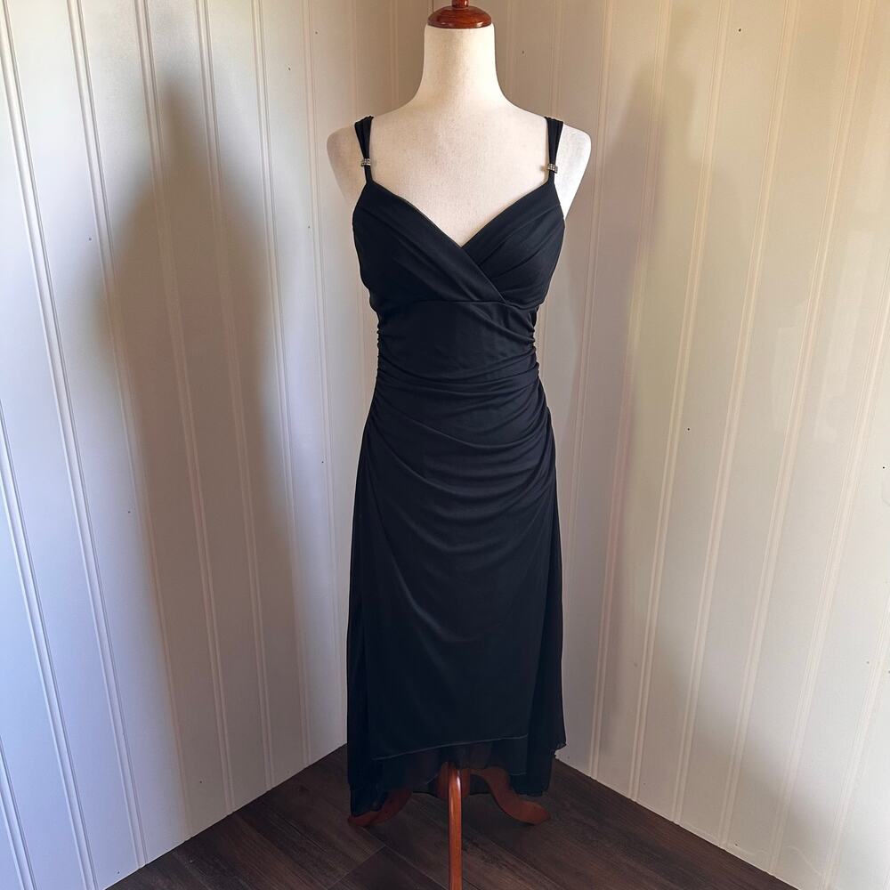 Vintage Y2K Dark Fairy Babydoll Midi Dress L - Picture 2 of 7